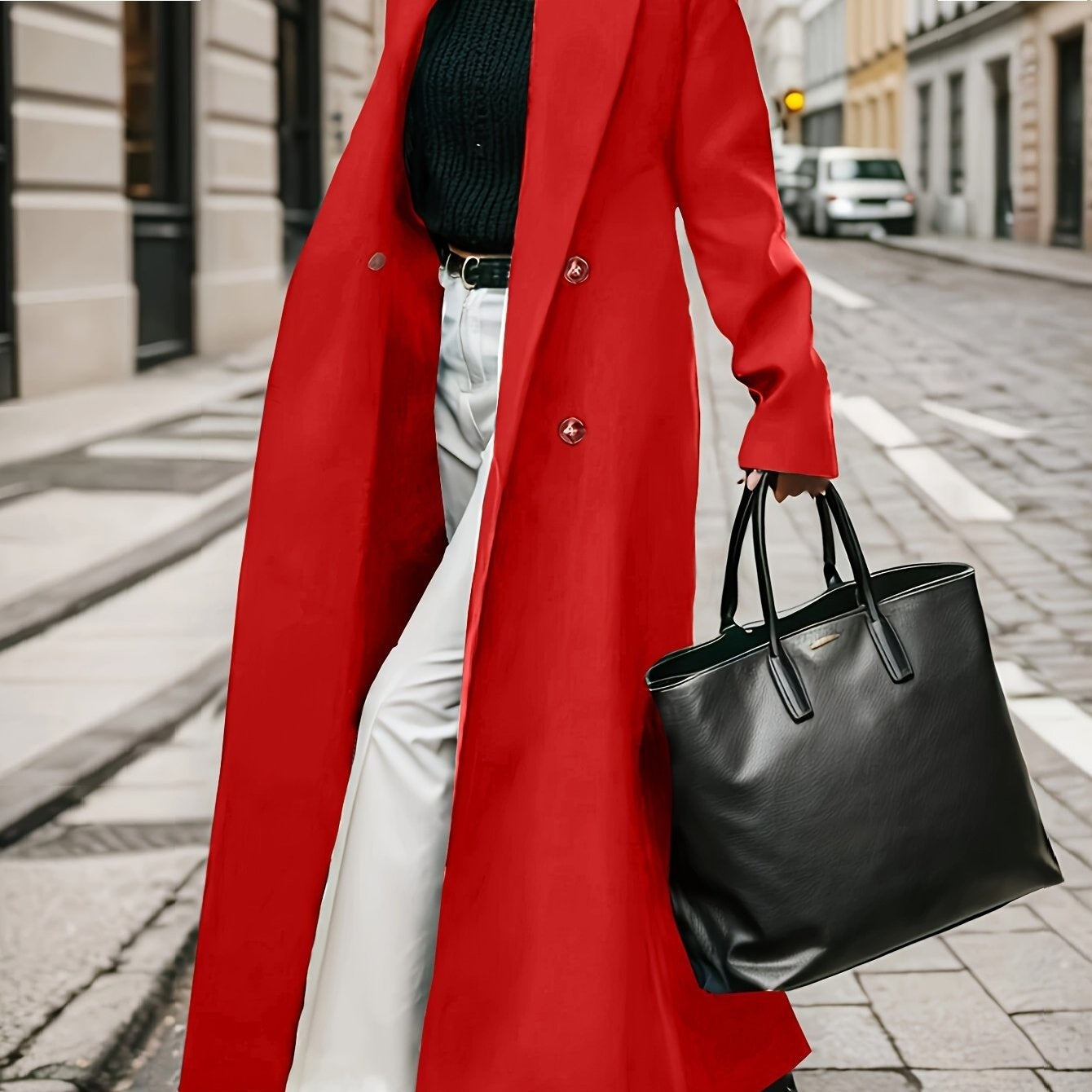 Trench-coat croisé pour femme