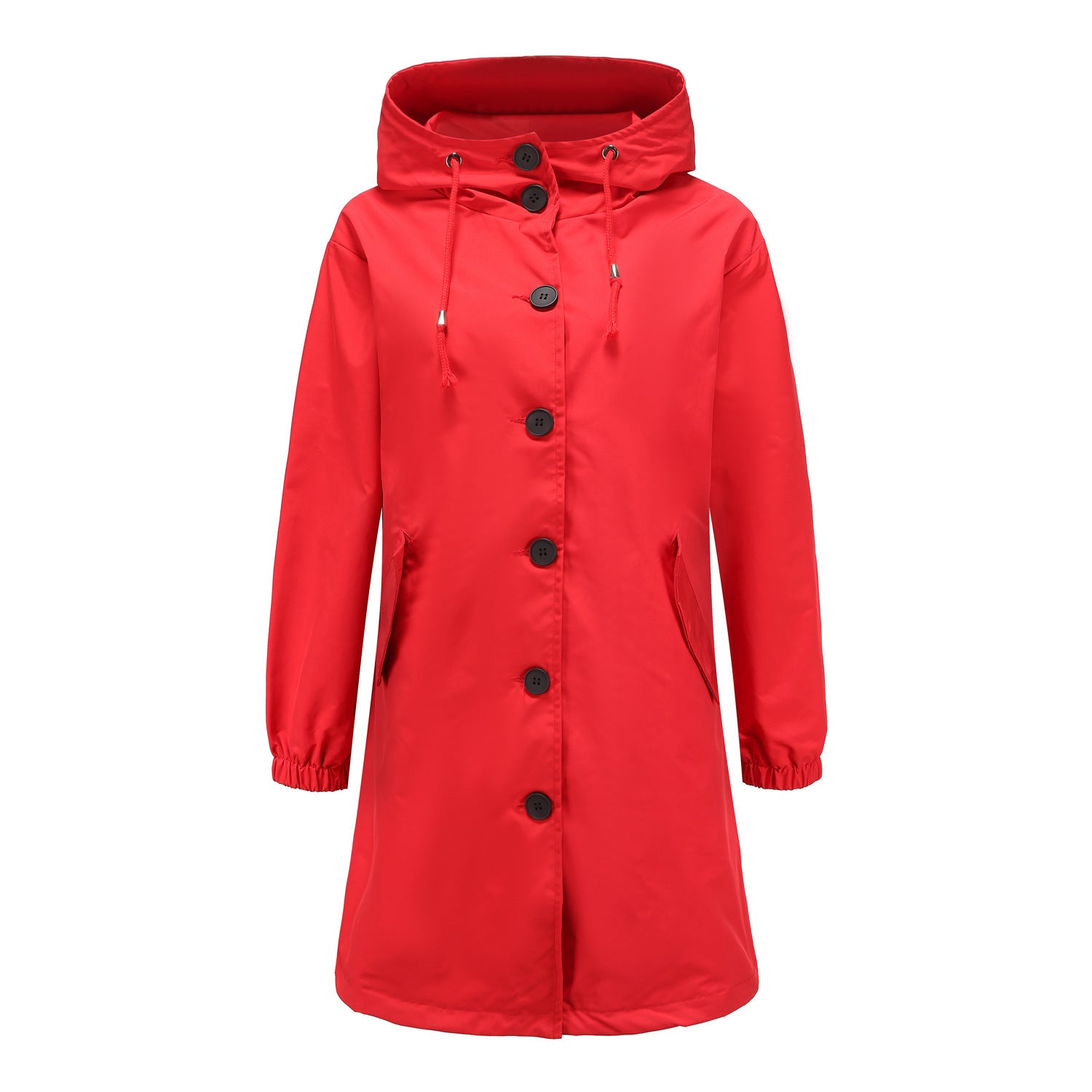 Anorak imperméable et long manteau décontracté pour femme