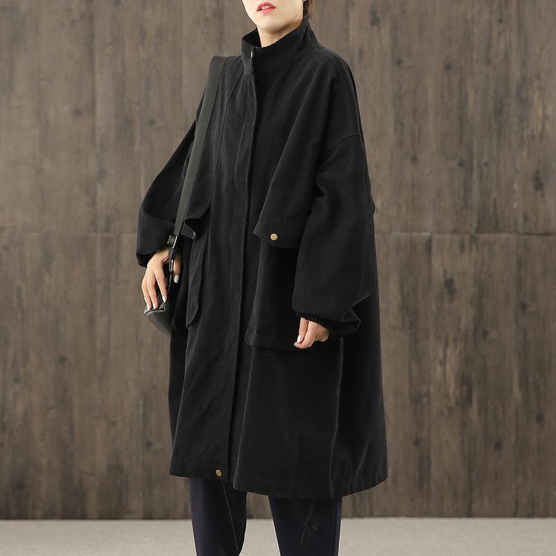 Veste de travail ample grande taille coupe-vent pour femme à manches longues