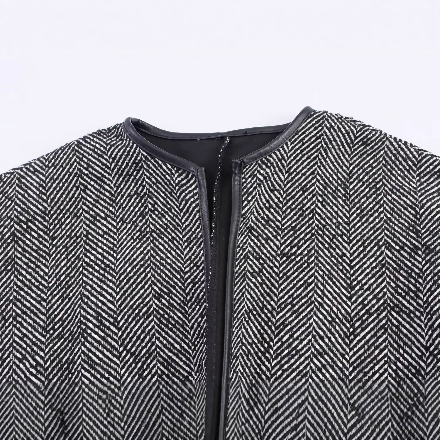 Manteau mi-long à taille en dentelle, style britannique, tendance