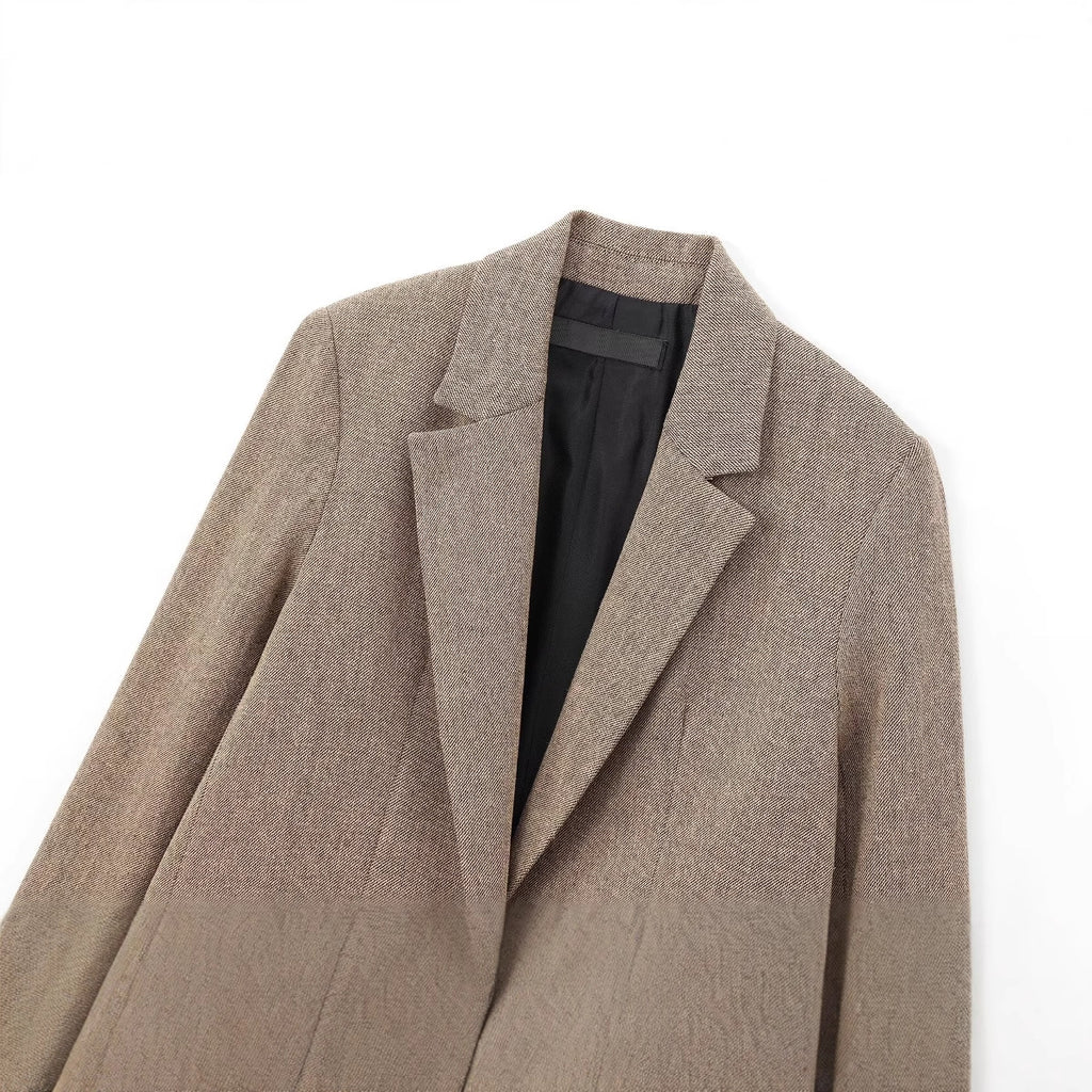 Nouveau blazer décontracté à ornement unique