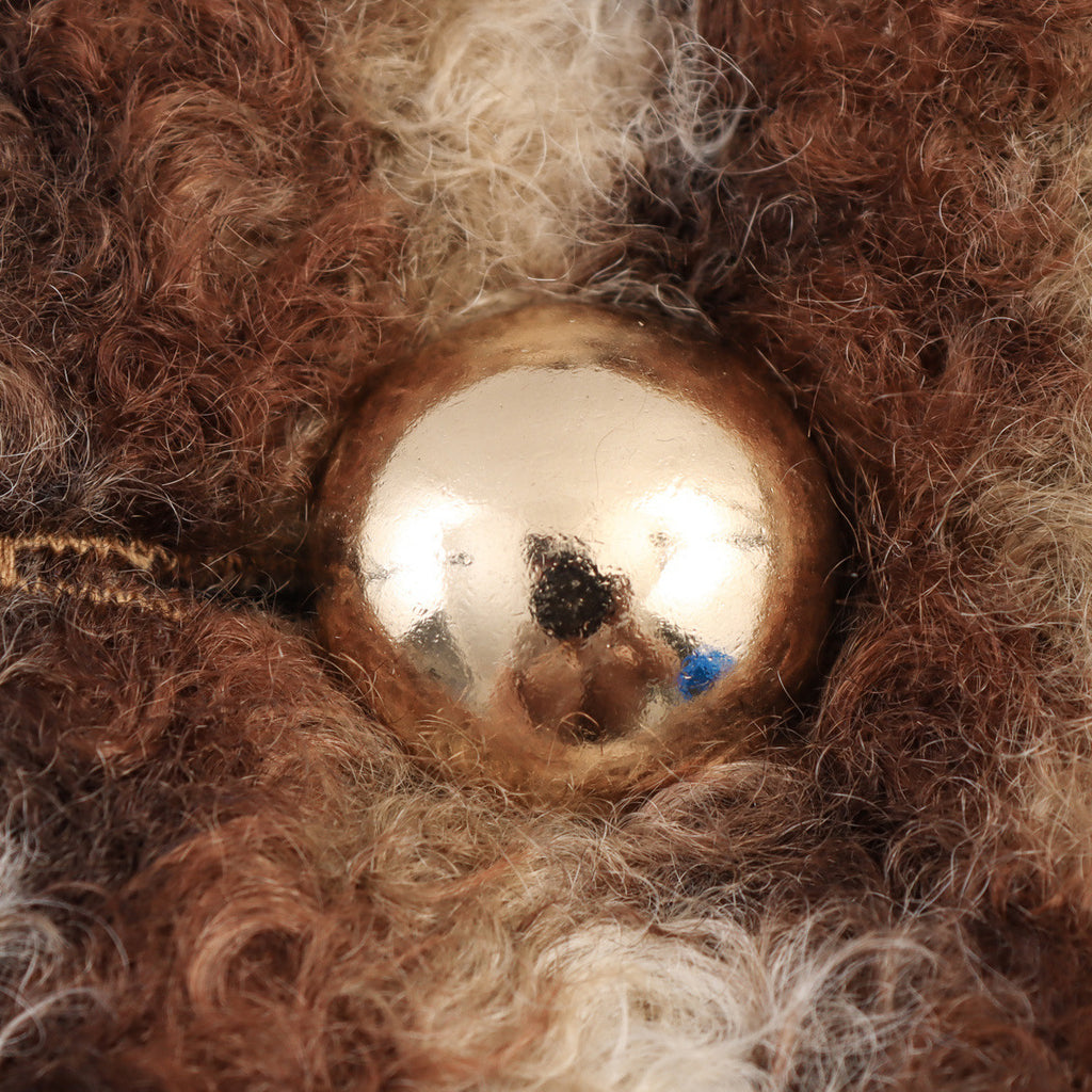 Manteau large en laine rayée de style britannique pour femme, automne et hiver