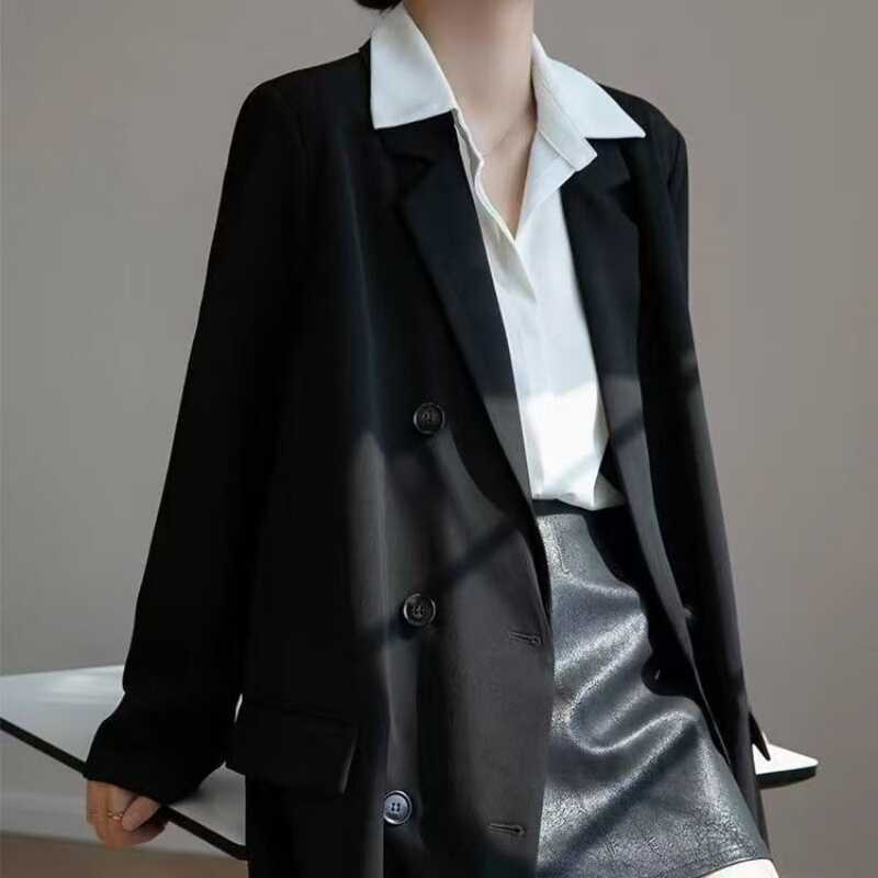 Manteau de costume croisé de style britannique populaire