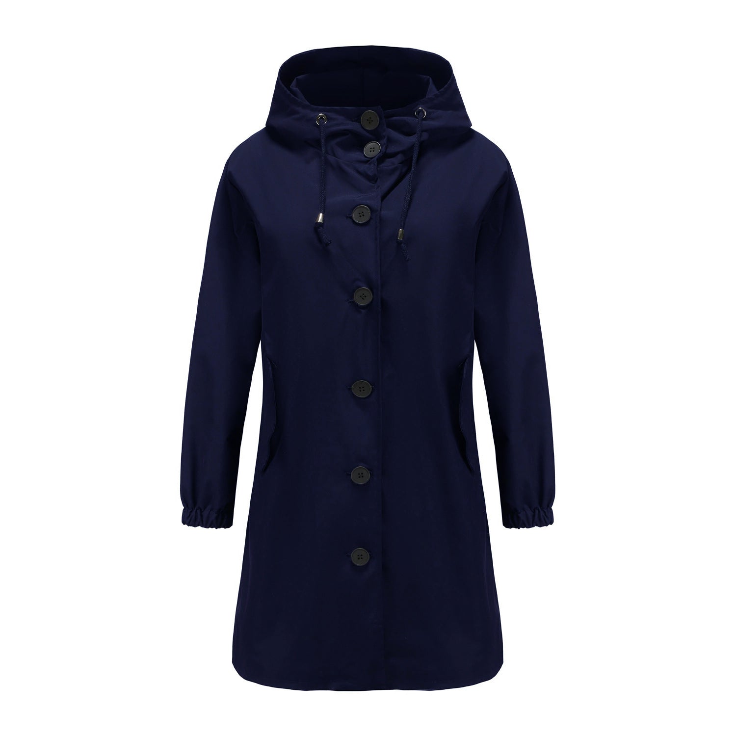 Anorak imperméable et long manteau décontracté pour femme