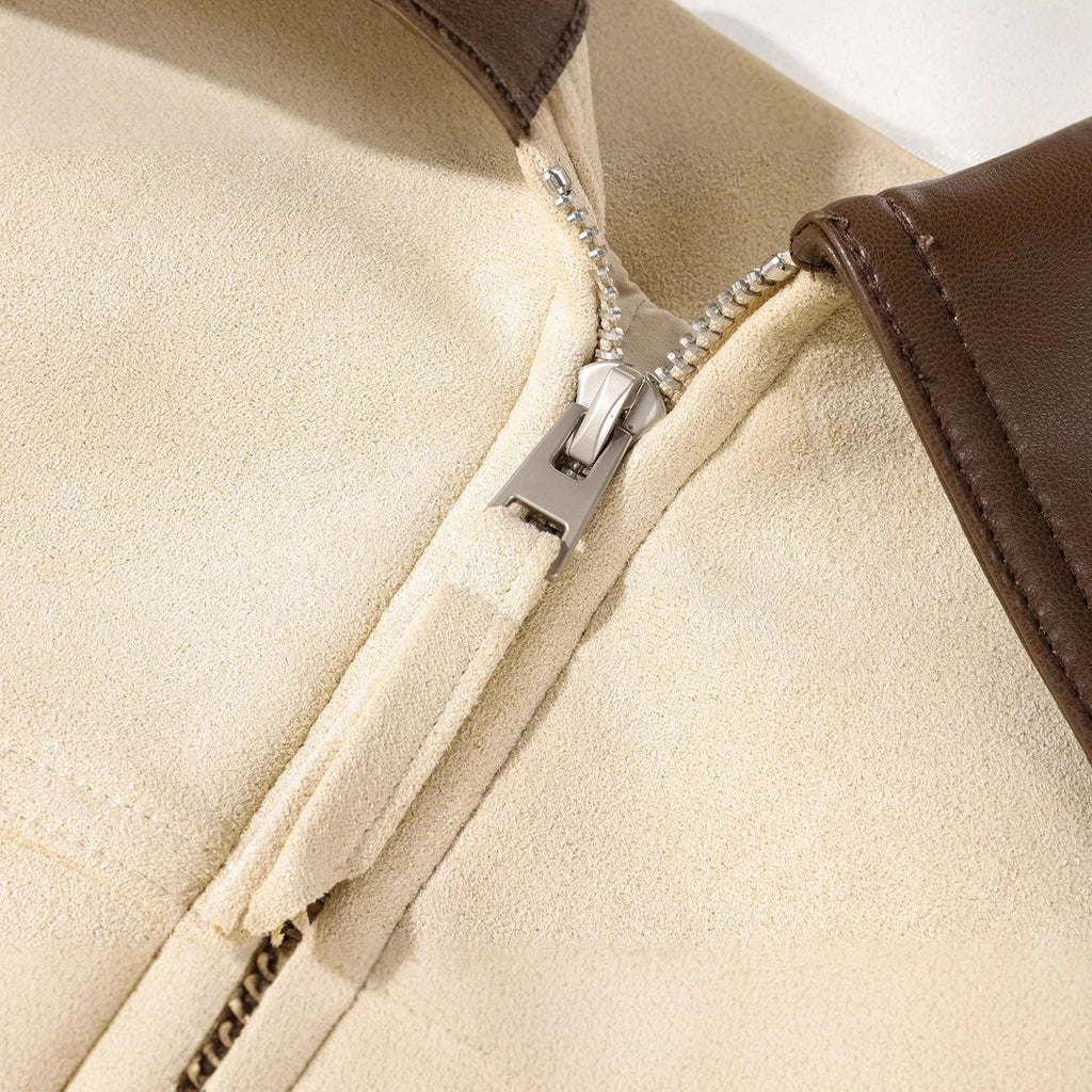 Veste courte ample rétro pour femme